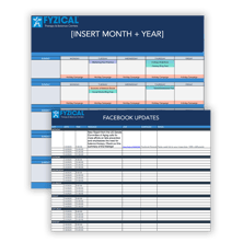social media template - document fans